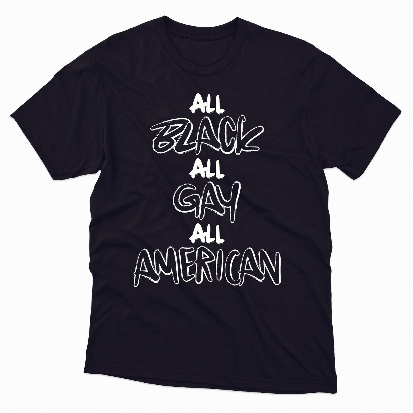 Black Gay American TShirt